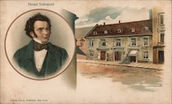 Franz Schubert Postcard