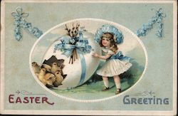 Easter Greeeting Eggs Postcard Postcard Postcard