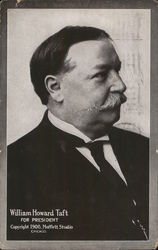 William Howard Taft Presidents Postcard Postcard Postcard