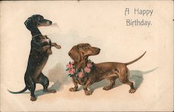 A Happy Birthday Postcard