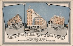 The Bondmore, Hotel Bond, Bond Annex Hotel Postcard