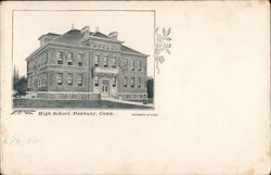 High School Danbury, CT Postcard Postcard Postcard