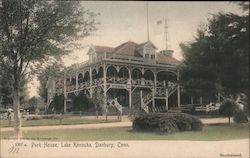 Park house, Lake Kenosha Postcard