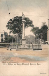 Soldiers and Sailors Monument Postcard