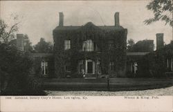 Ashland Henry Clay's Home Lexington, KY Postcard Postcard Postcard