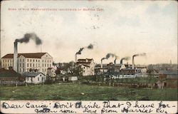 Some of the Manufacturing Industries of Beaver Dam Milwaukee, WI Postcard Postcard Postcard