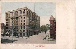 Hotel Pfister, Cor. Jefferson and Wisconsin Sts. Milwaukee, WI Postcard Postcard Postcard