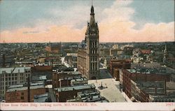 View fromPabst Bldg. Looking North Milwaukee, WI Postcard Postcard Postcard