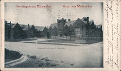 Greetings from Milwaukee Wisconsin Postcard Postcard Postcard