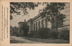 Pennsylvania Museum - Memorial Hall Postcard