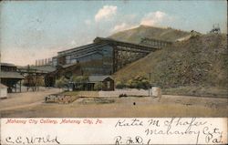 Mahanoy City Colliery Postcard