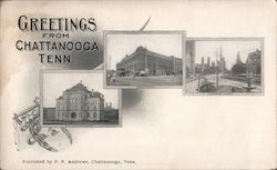 Greetings from Chattanooga, Tenn. Tennessee Postcard Postcard Postcard