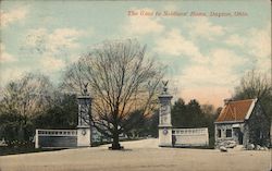 The Gate to Soldiers' Home Postcard