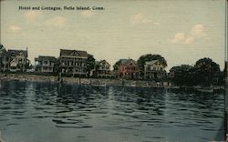 Hotel and Cottages Postcard