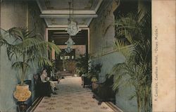 A Corridor, Cawthon Hotel "Down Mobile" Alabama Postcard Postcard Postcard