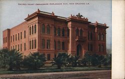 Sacred Heart Orphanage, Esplanade Avenue New Orleans, LA Postcard Postcard Postcard