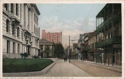 Royal Street From The Court House Postcard