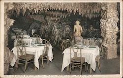 View Looking Down North Aisle. The Cave - Grunewald Hotel Postcard