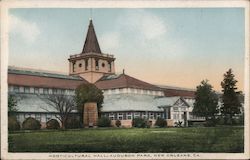 Horticultural Hall, Audubon Park New Orleans, LA Postcard Postcard Postcard