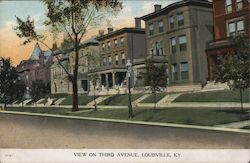 View on Third Avenue Louisville, KY Postcard Postcard Postcard