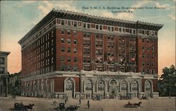 New Y.M.C.A. Building, Broadway and Third Avenue Louisville, KY Postcard Postcard Postcard