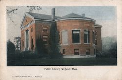 Public Library Postcard