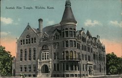 Scottish Rite Temple Wichita, KS Postcard Postcard Postcard