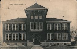 Public School Postcard