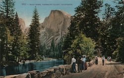 Half Dome, Yosemite Valley Yosemite National Park, CA Postcard Postcard Postcard