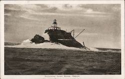 Tillamook Rock Light House Oregon Postcard Postcard Postcard