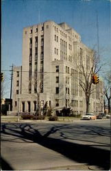 Bay County Building, Center Avenue Postcard