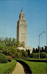 Louisiana State Capitol Postcard