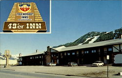 49'er Inn Jackson, WY Postcard Postcard