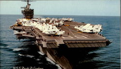 U.S.S. Dwight D. Eisenhower (CVN-69) Postcard