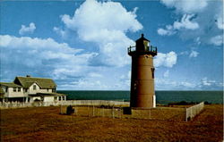 East Chop Lighthouse Martha's Vineyard, MA Postcard Postcard