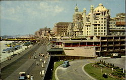 View Over The Beautiful Boardwalk In Atlantic City Postcard