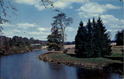 Hackensack River at Oradell Postcard