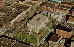 Tazewell County Courthouse Pekin, IL Postcard Postcard