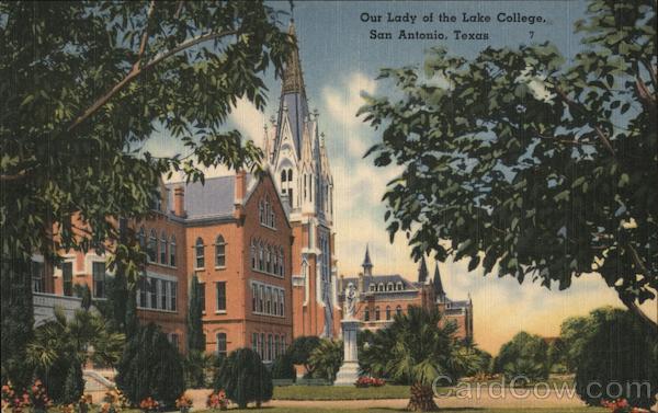 Our Lady of the Lake College San Antonio, TX Postcard