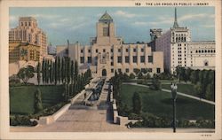 The Los Angeles Public Library Postcard