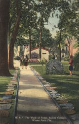 The Walk of Fame, Rollins College Postcard