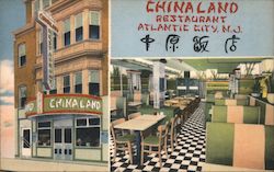 Chinaland Restaurant Postcard