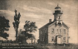 Smith Island Light South Norwalk, CT Postcard Postcard Postcard