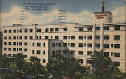 St. Anthony's Hospital, "The Sunshine City" St. Petersburg, FL Postcard Postcard Postcard