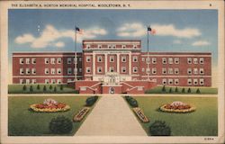 The Elizabeth A. Horton Memorial Hospital Postcard