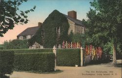 The Old Hollyhocks, 1645 Southampton, NY Postcard Postcard Postcard