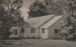 Bowditch Lodge, Univ. of Mass. Amherst, MA Postcard Postcard Postcard