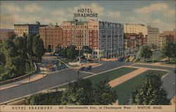 Hotel Braemore Boston, MA Postcard Postcard Postcard