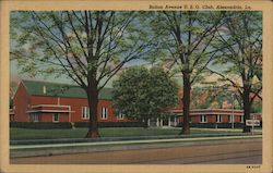 Balton Avenue U.S.O. Club Alexandria, LA Postcard Postcard Postcard