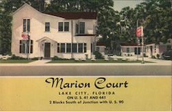 Marion Court Lake City, FL Postcard Postcard Postcard